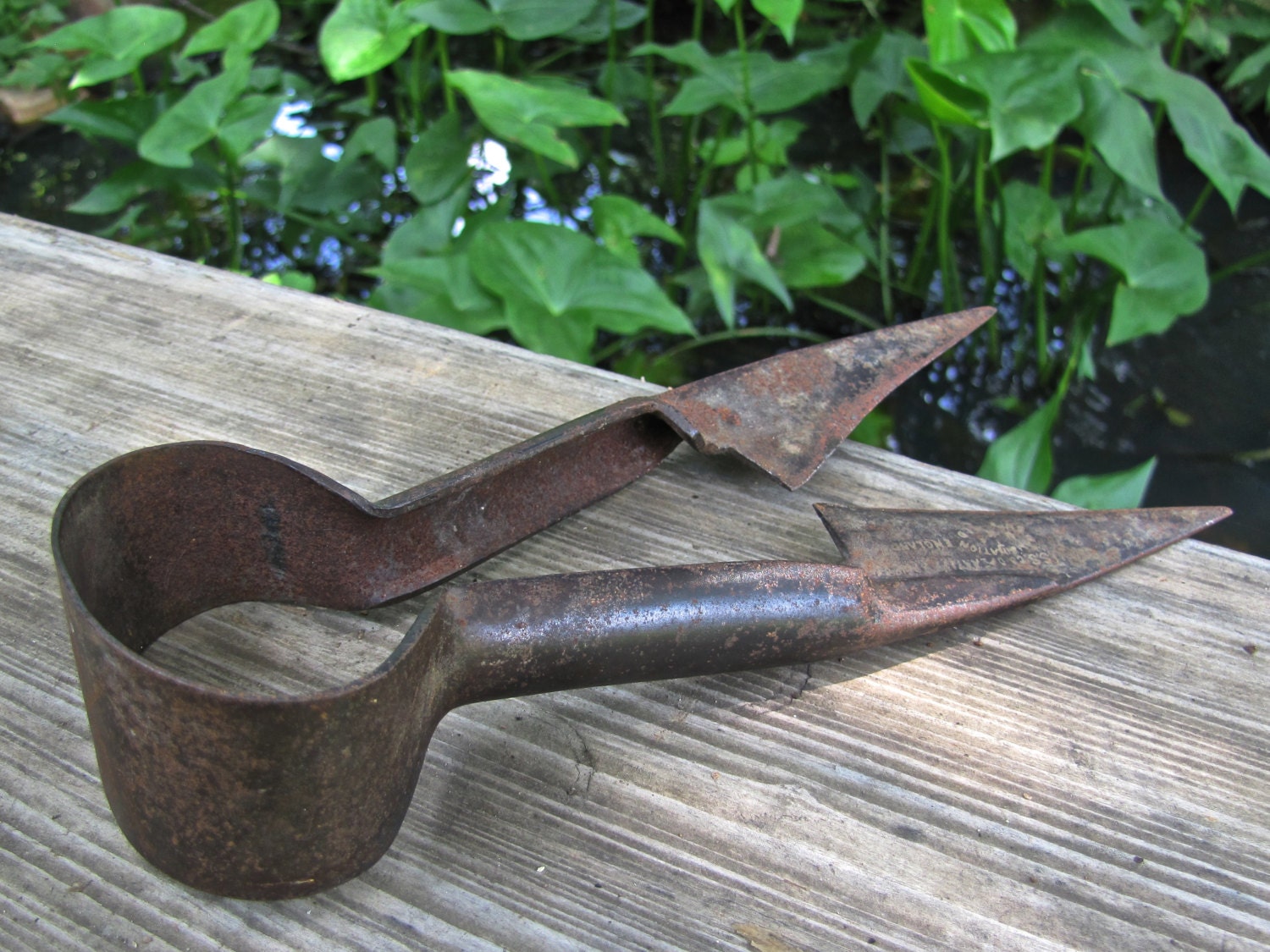 Vintage Rustic Farm Tool Antique Sheep Shears Made In England