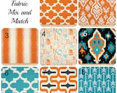 Orange Blue Pillow Covers Pillows Premier Prints Mandarin Morrocan Trellis Ikat Embrace Arrow