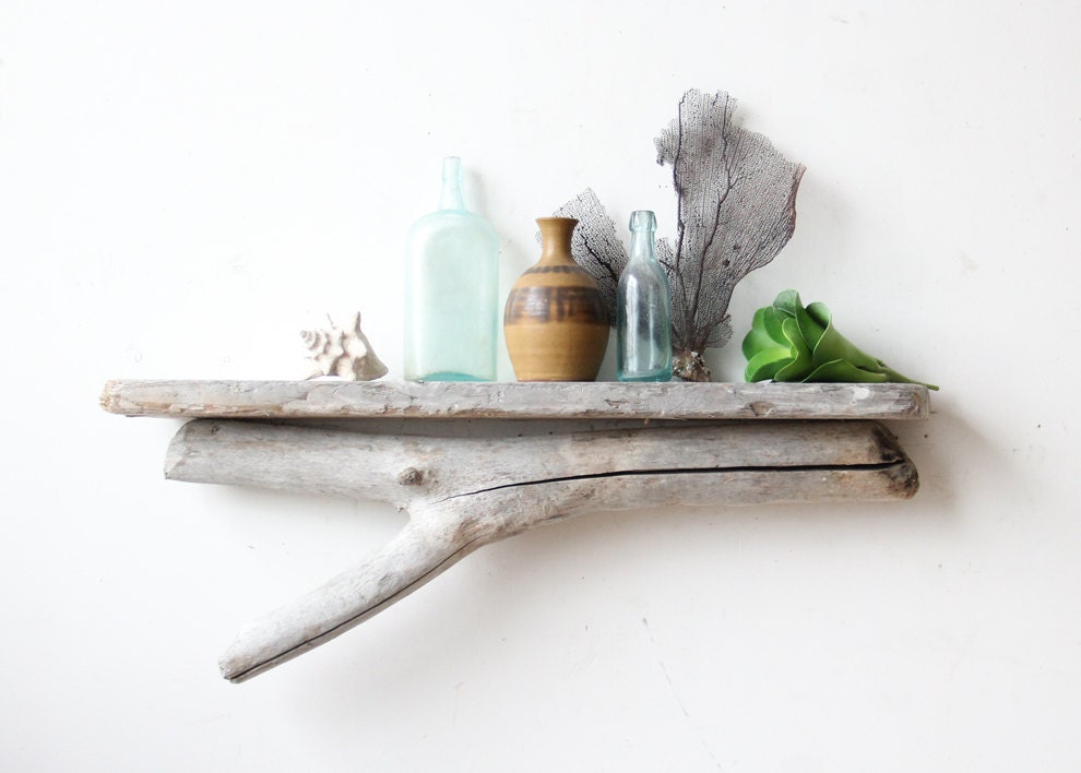 Natural Driftwood Shelf Perfect Mantle // Size LARGE