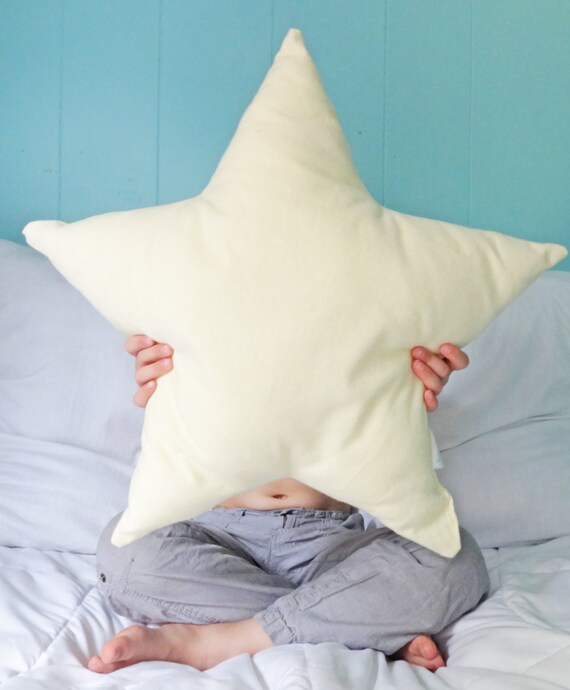 star shaped pillow/ star shaped cushion/ star plushie/ nursery