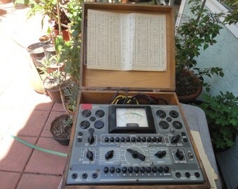 Jackson Dynamic output Tube Tester Model# 637 1941-1947