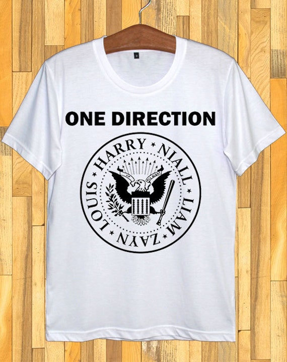 Items similar to 1D One Direction Shirt Ramones Shirt Harry Style Shirt ...