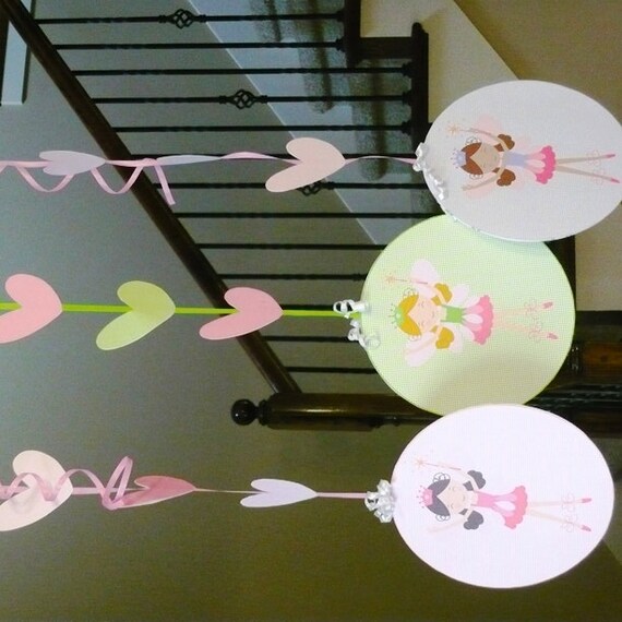 Fairy Garden hanging decorations, fairy garden, fairy decorations, fairy birthday decorations, fairy hanging decor, INSTANT DOWNLOAD Il_570xn