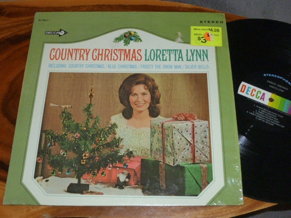LORETTA LYNN Country Christmas 1966 Vinyl by BonanzaRecords