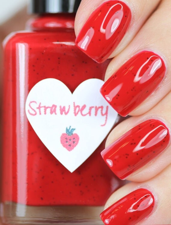 Strawberry Nail Polish 15ml (.5oz)