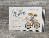 Bicycle Bridal Shower Invitations 7