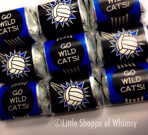 Items similar to DIY Mini Chocolate Volleyball Wrappers on Etsy