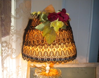 CLEARANCE>>>>>OOAK French/Victorian Boudoir Lamp Shade