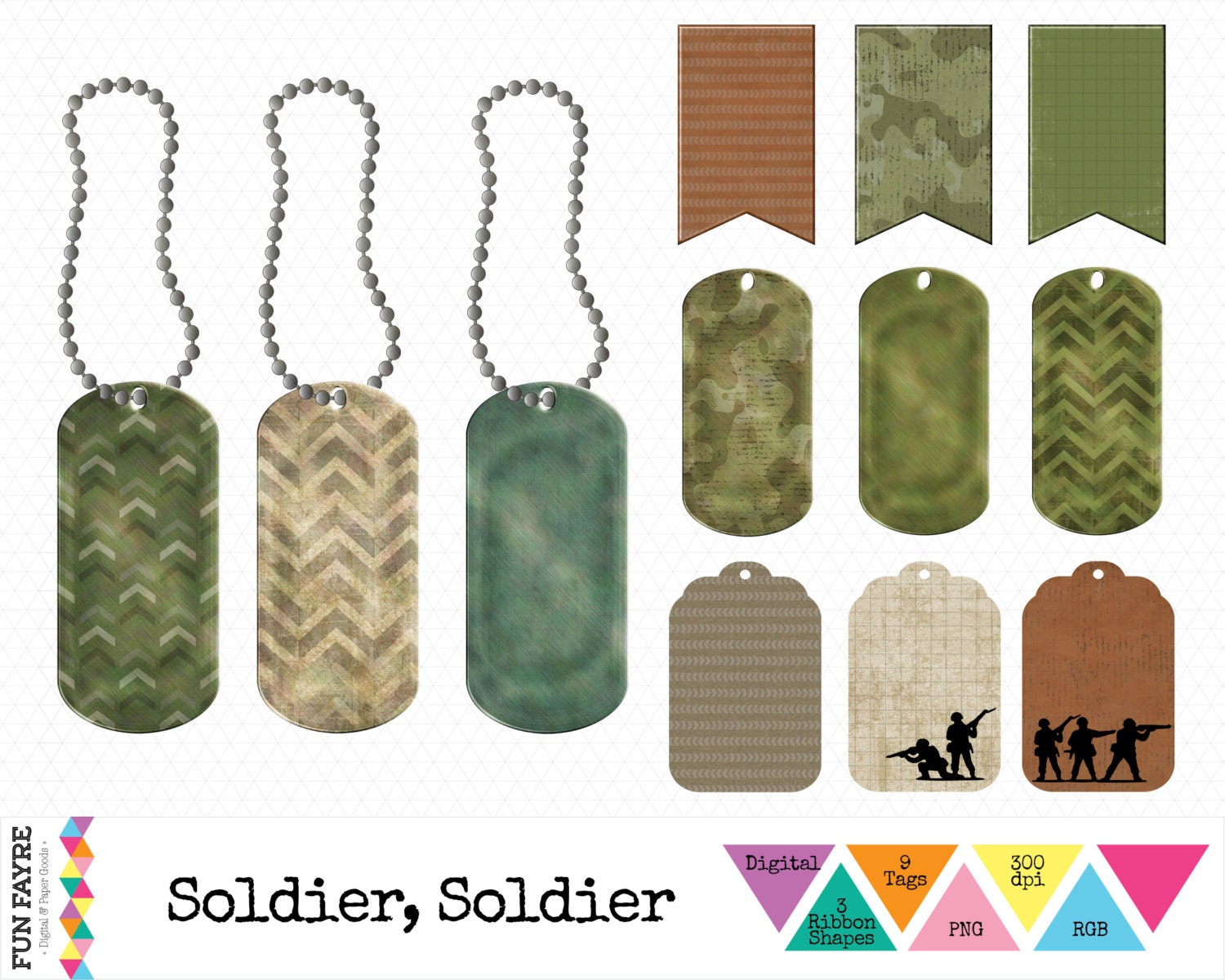 clipart dog tags military - photo #44