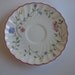 Vintage, Johnson Brothers, 4 Pretty Pink, China Saucers, Made in England