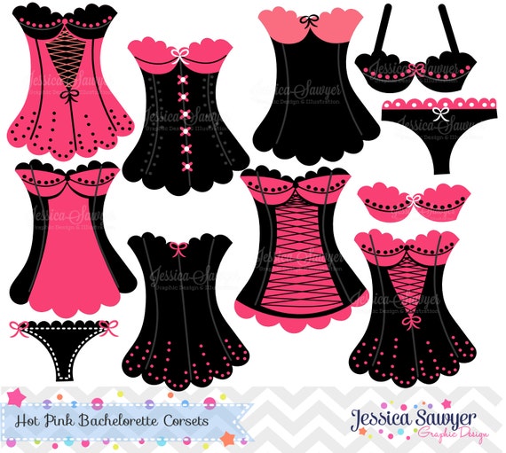 Lingerie Shower Clip Art 89