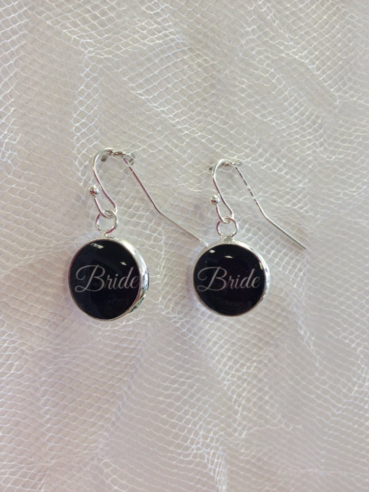 Bride Wedding Earrings by TSLdesigns on Etsy