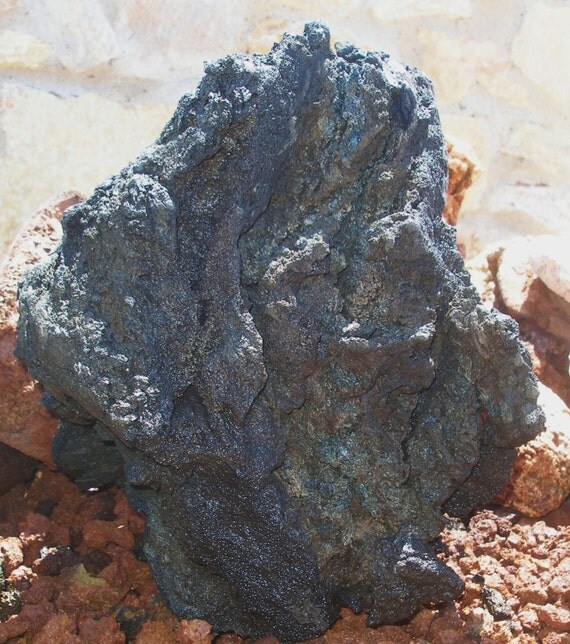 Aquarium Lava Rock 1 Black Mountain All by