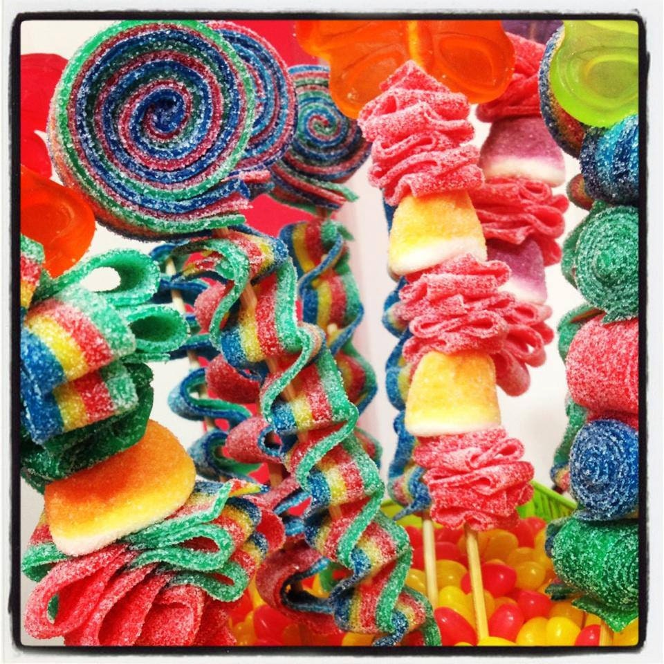 Party Favors Candy Kabob Skewers Sticks Lollipops Candy