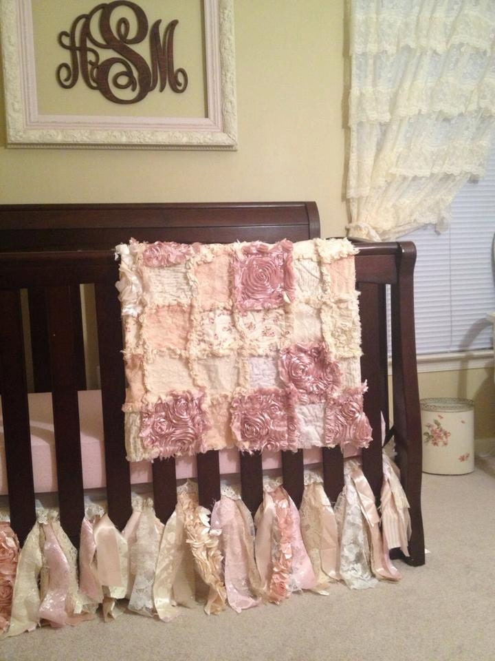 Crib Shabby Bed Skirt