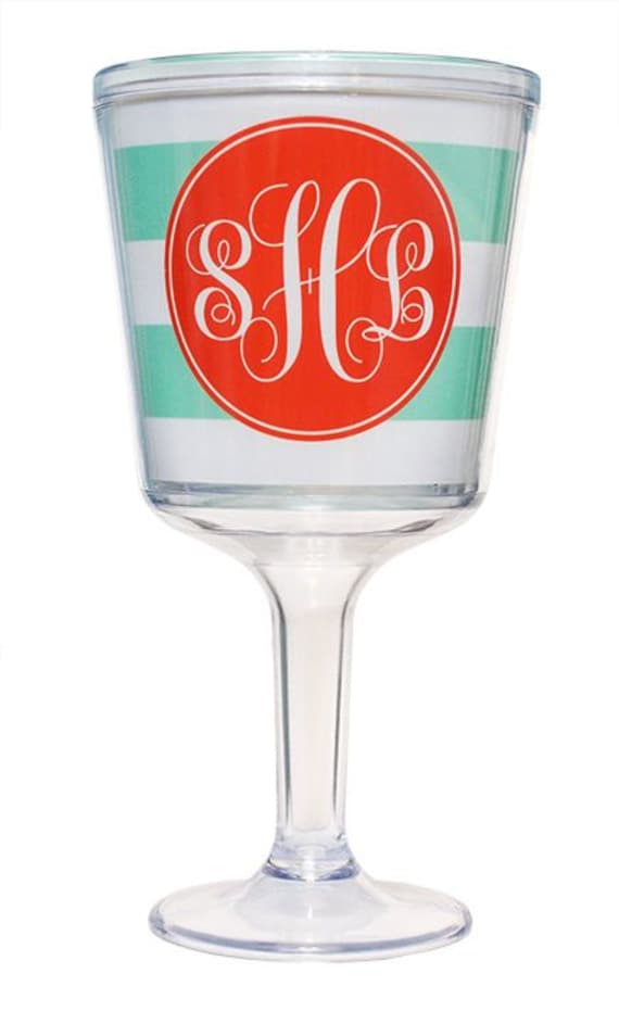 personalized disposable wine glasses