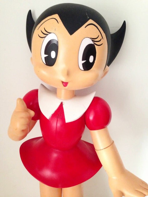 Vintage Astro Boy Plastic Doll 53cm By Huishanoldtime On Etsy