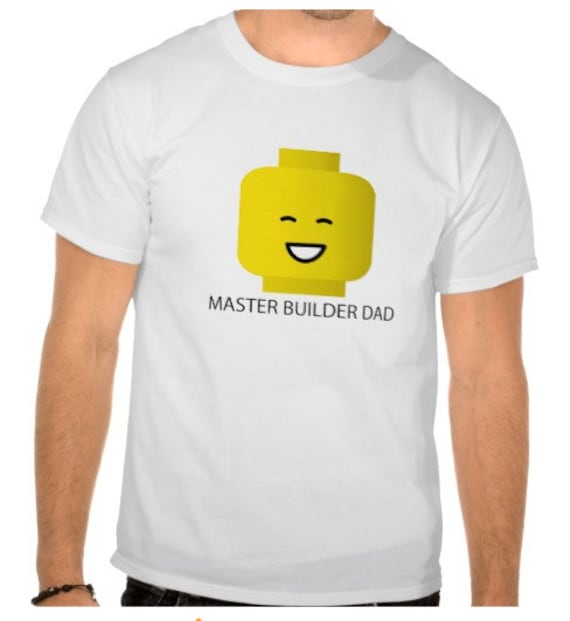 Master Builder Dad Lego Movie TShirt