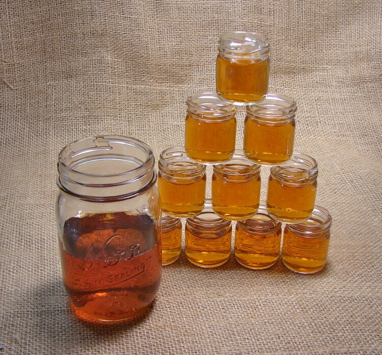 Mason Jar Shot Glasses 10 pieces DIY Mini Mason by glassactsupply