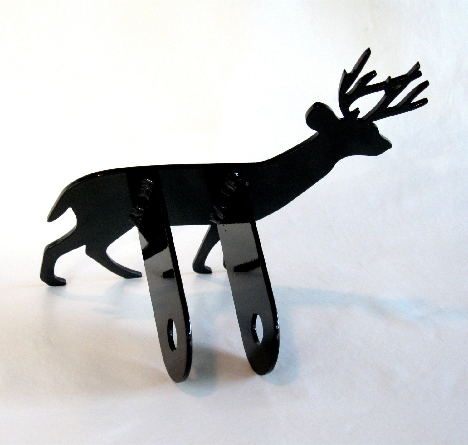 Deer Hitch Cover Trailer Receiver Painted Handmade Custom