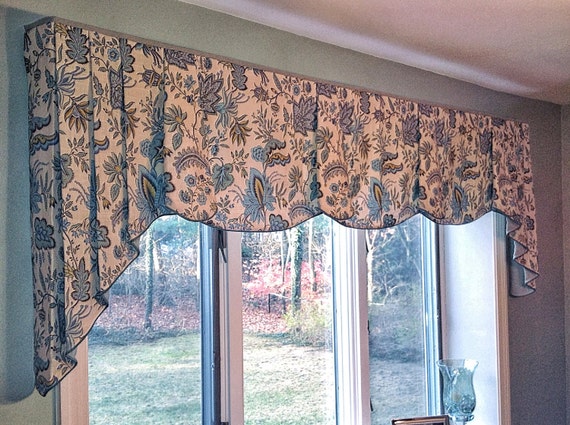 Made To Order PEYTON Hidden Rod Pocket® Valance with pleated