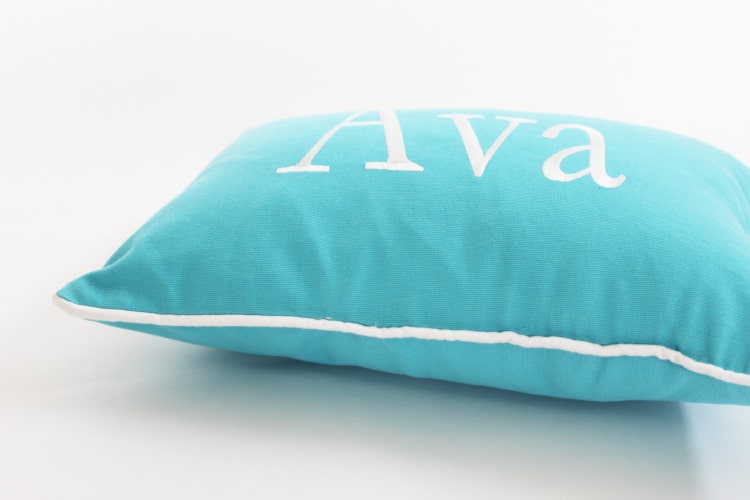 Personalized Lumbar Pillow with Insert 12x16 by ThatsMyPillow