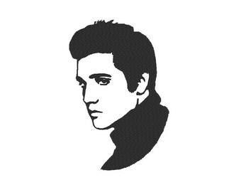 Elvis Presley Embroidery Design