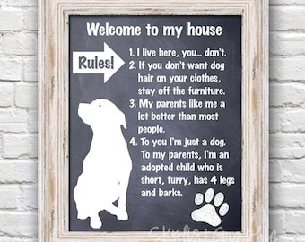 Dogs rules | Etsy