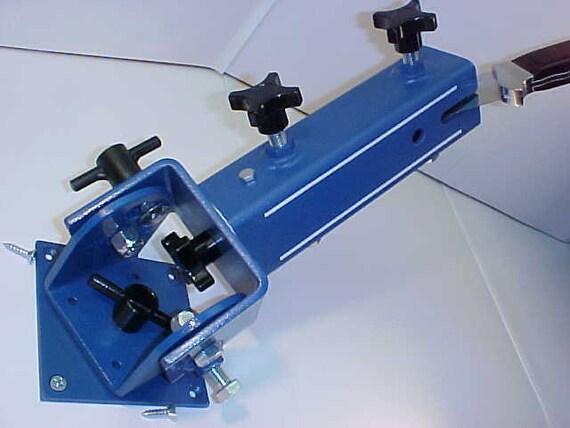 5 in. rugged cast iron drill press milling vise