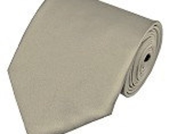 mens champagne necktie custom made many colors