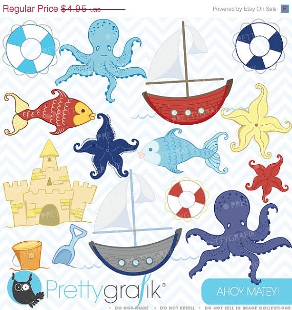 60% OFF SALE beach clipart commercial use, vector graphics, digital clip art, digital images - CL306 Il_570xn
