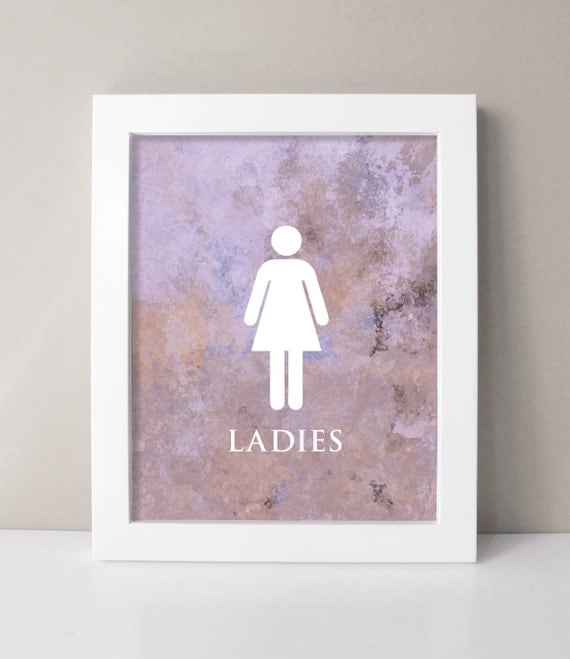 Purple Bathroom Decor Bathroom Art Prints Ladies Bathroom