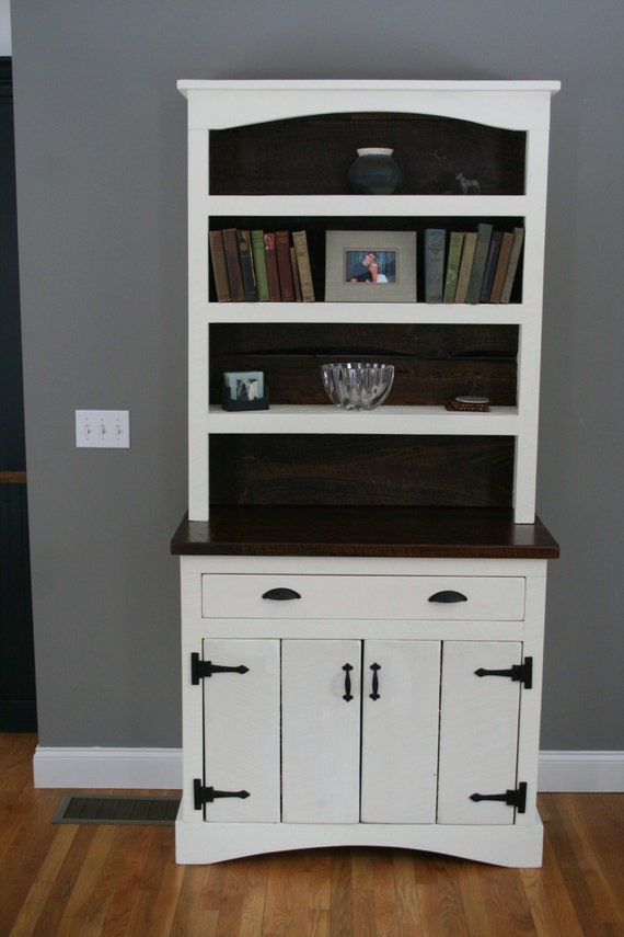 Items similar to Step Back Hutch / Bookcase on Etsy