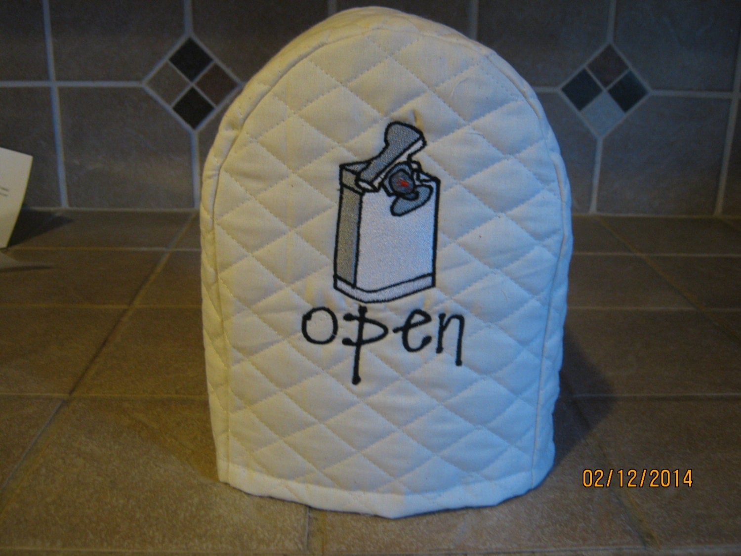 Can opener small appliance cover Choose Cream Black Hunter