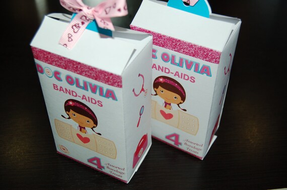 Items similar to Personalized Printable Band-Aid Party Treat Favor on Etsy