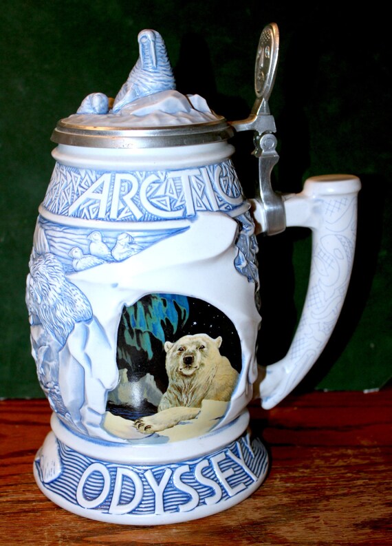 Avon Arctic Odyssey Collector Beer Stein by PegasusRC on Etsy
