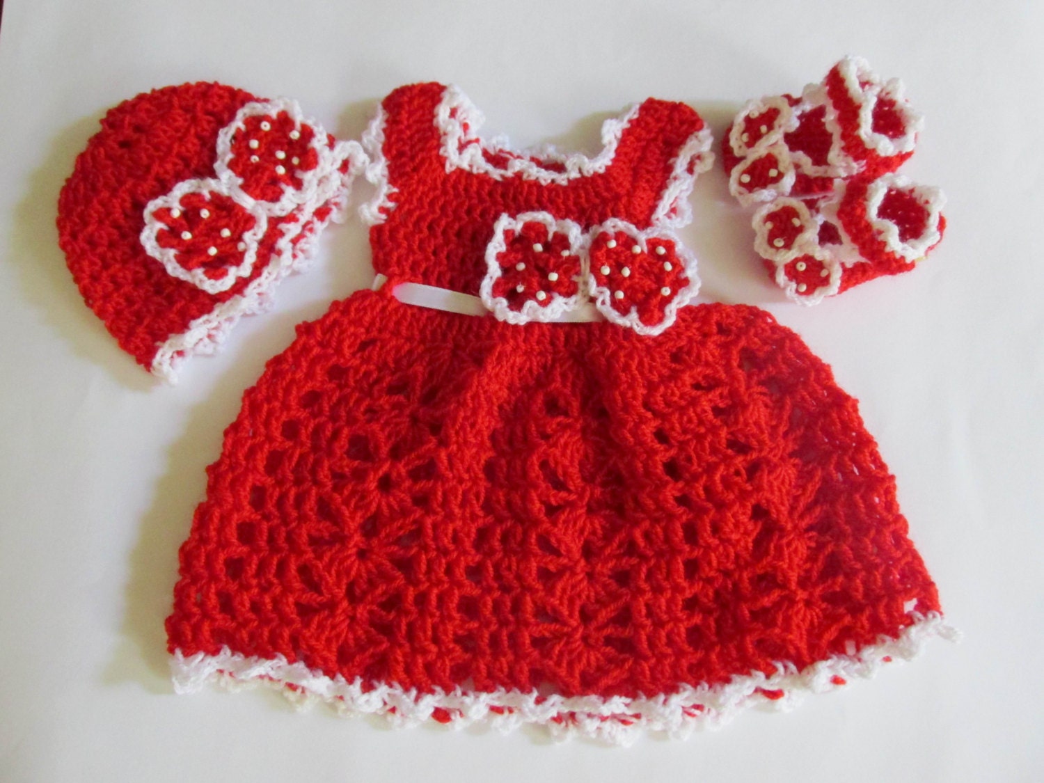 kids christmas outfit gift for kidsCrochet dress hat