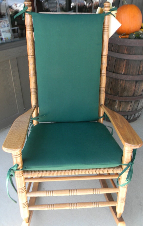 Indoor / Outdoor Rocking Chair Cushions Fits Cracker Barrel