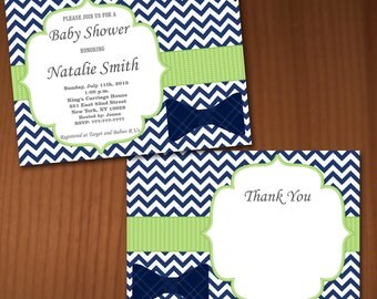 Little Man Baby Shower Invitation Boy Baby Shower invitations Printable Baby Shower Invites -FREE Thank You Card - editable pdf Download 589