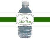 Graduation 2014 15ct Water Bottle Labels color choice Customized graduation party Printed! Il_170x135