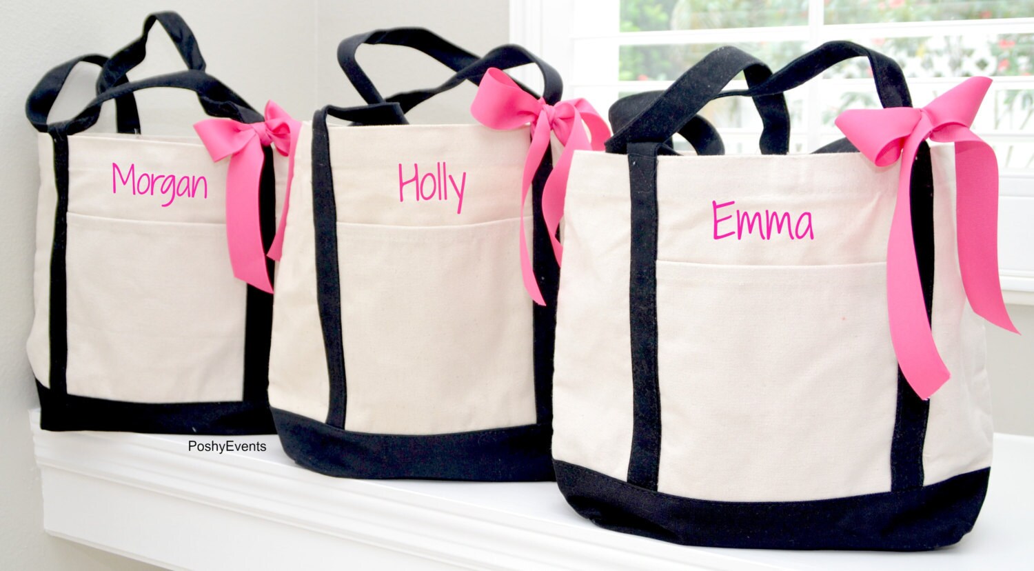 Embroidered Sorority Tote Bags Sorority Sister Tote Bag