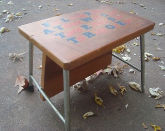 Vintage 3-in-1 Stool/Booster Seat, Child's Convertible Seat, FREE SHIPPING