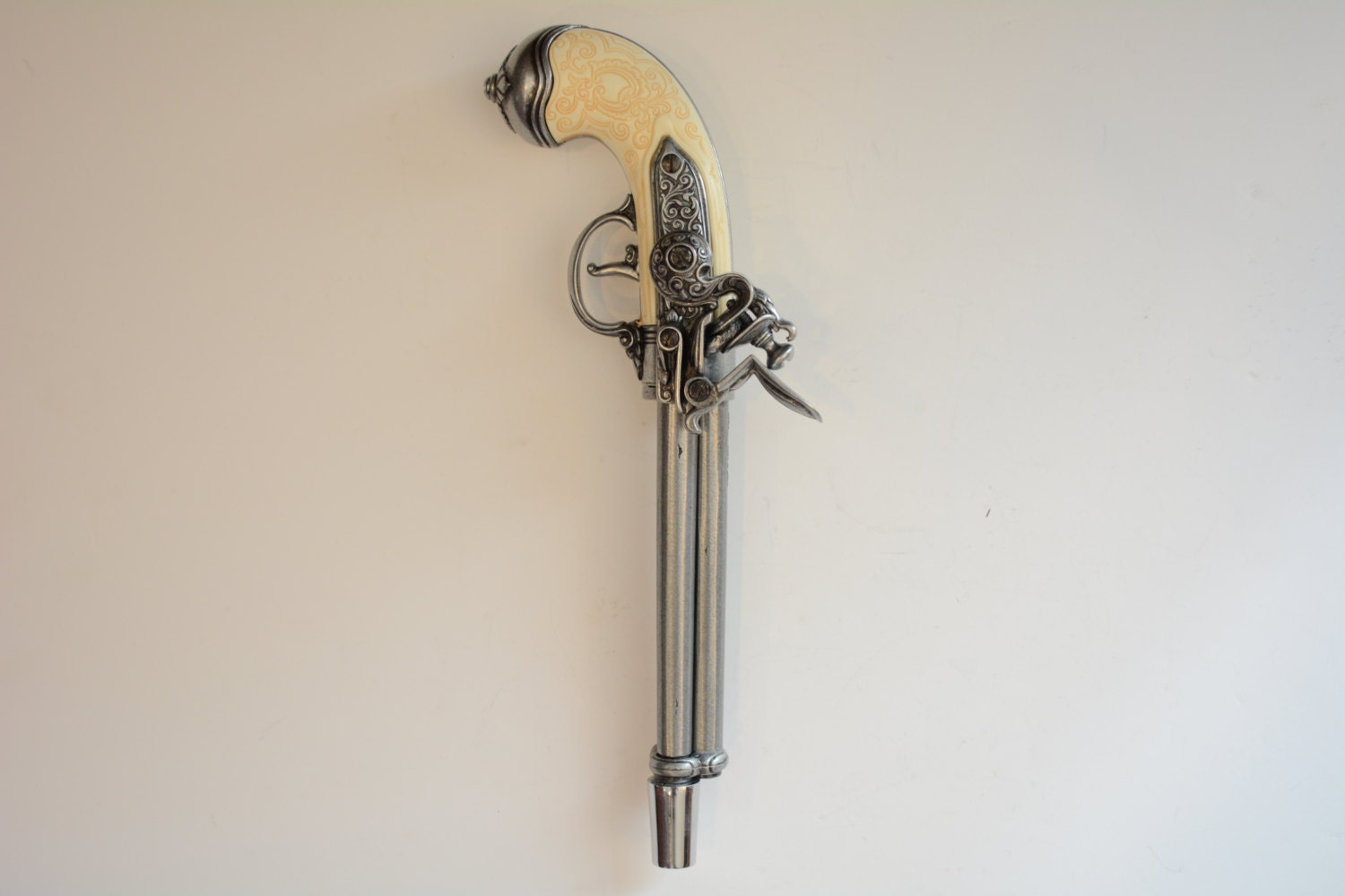 Flintlock Pistol Beer Tap Handle 17th Century Italian