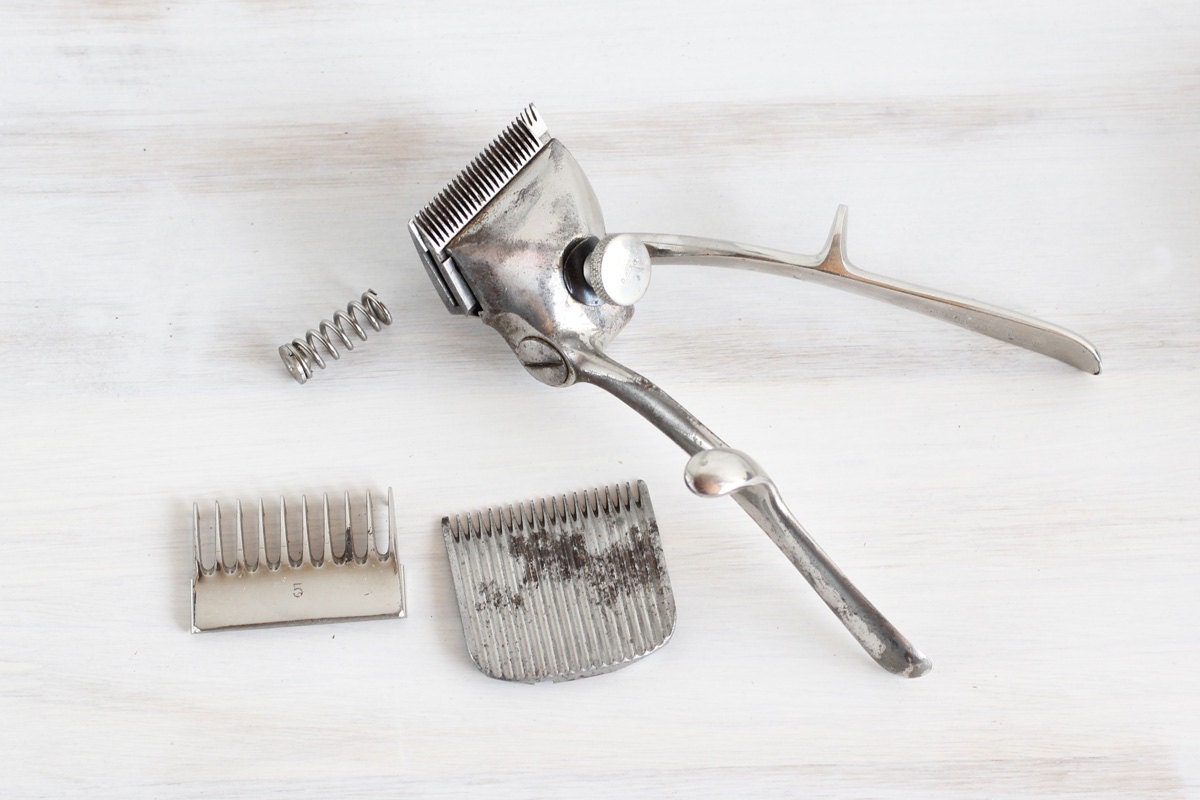 Vintage Solingen Hair Clippers Mechanical Hair clippers Hair