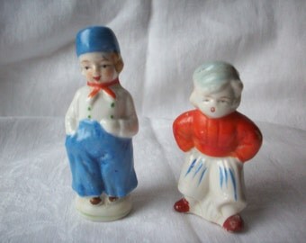 Vintage Dutch Boy Figurines, Made in Japan
