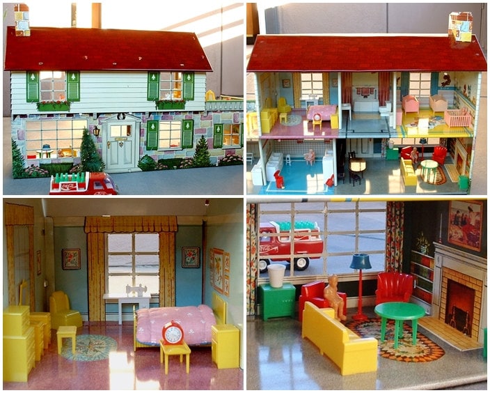 marx tin dollhouse