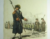 William Henry Pyne Admiral 1808 "The Costume Of Great Brittain"