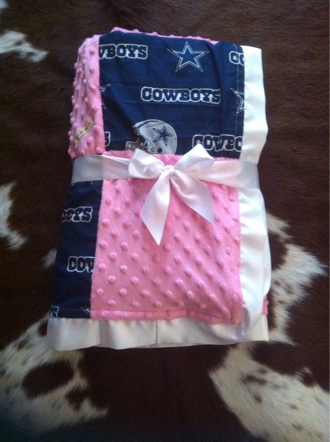 Dallas cowboys throw blanket or kids blanket