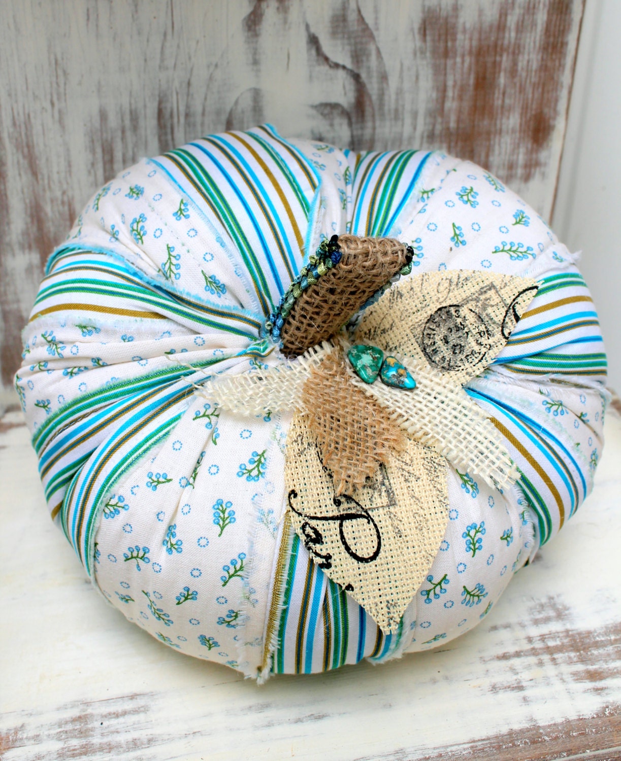sale shabby fabric pumpkin blue pumpkin stuffed pumpkin sale shabby fabric pumpkin blue pumpkin stuffed pumpkin