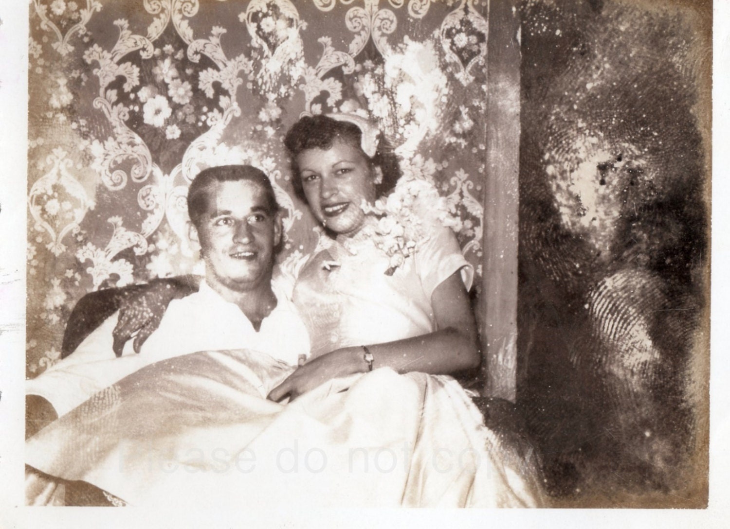 Wedding Day Polaroid Snapshot Vintage Photo By Photopicker